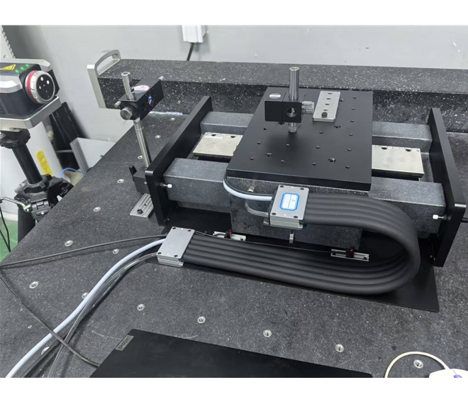 气浮导轨直线电机位移台项目